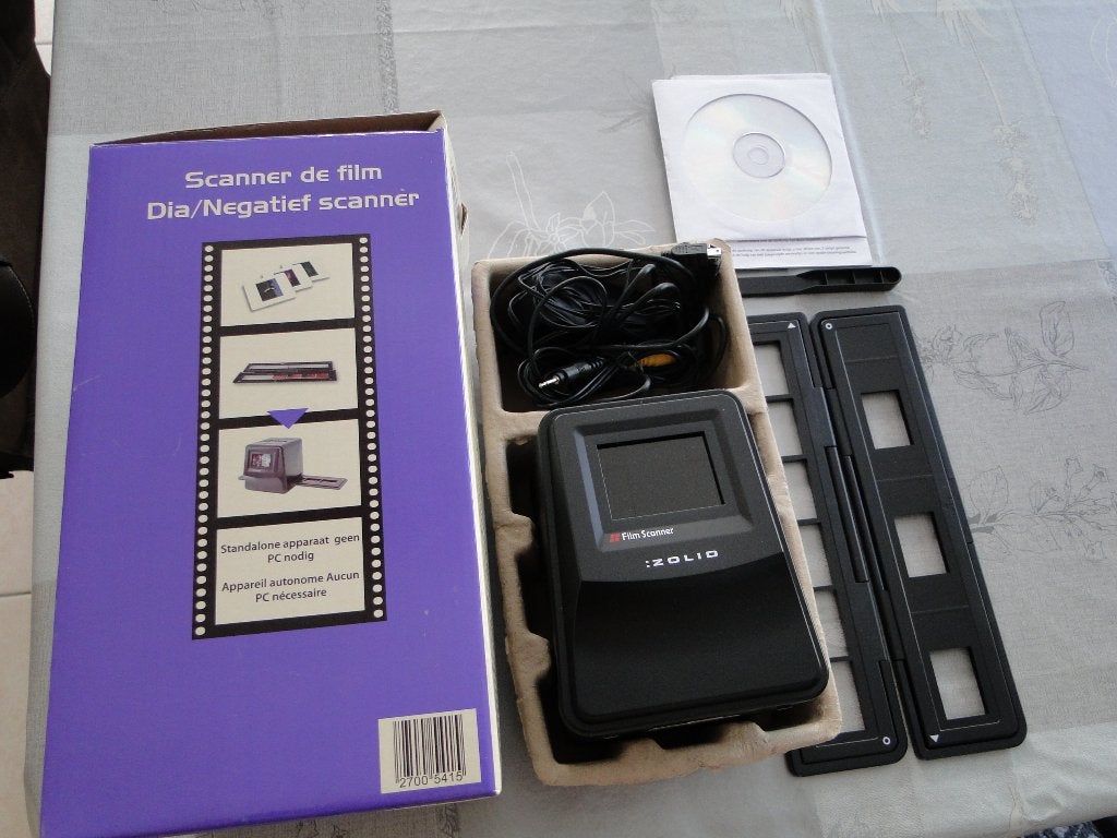 Scanner de film, Ophalen, Zo goed als nieuw