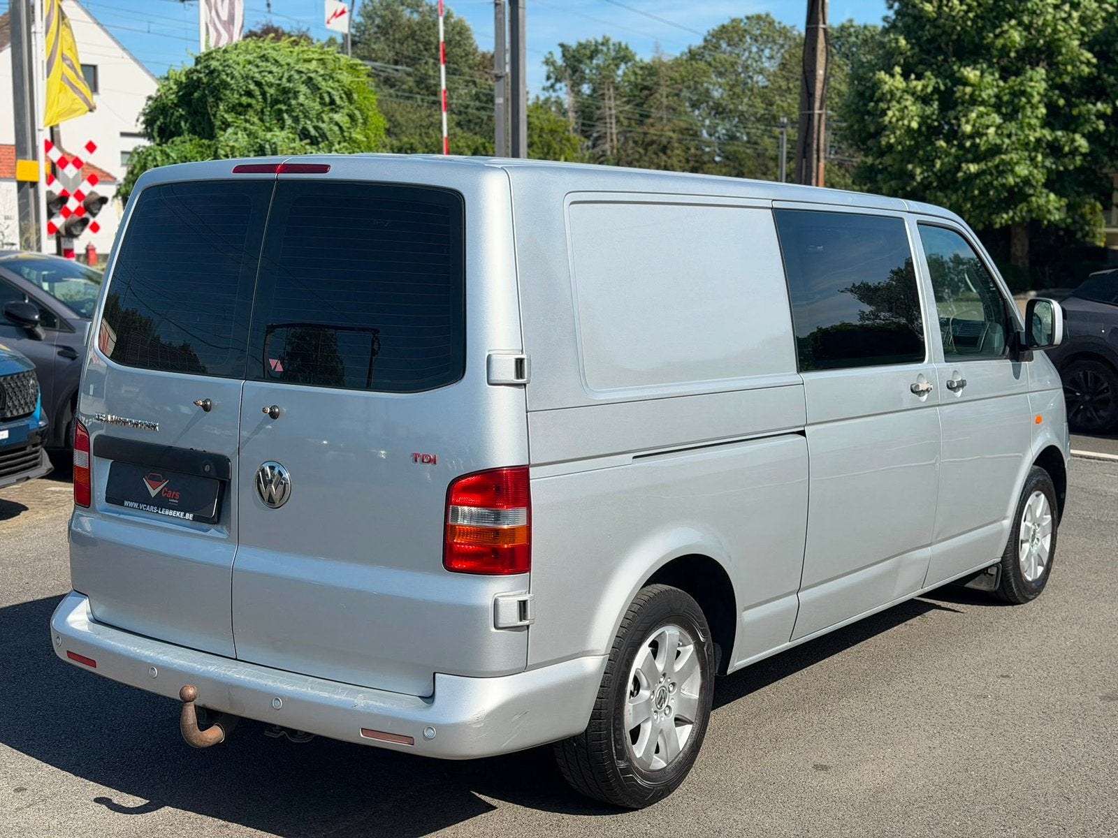 Volkswagen transporter 2.5 dubbele cabine automaat+ keuring, Auto's, Bedrijf, Diesel, Euro 4, Te koop