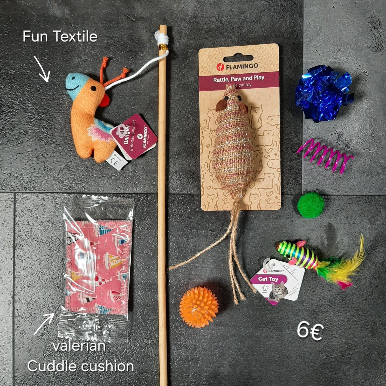 Kattenspeelgoed set, Dieren en Toebehoren, Kattenspeelgoed, Ophalen of Verzenden, Nieuw