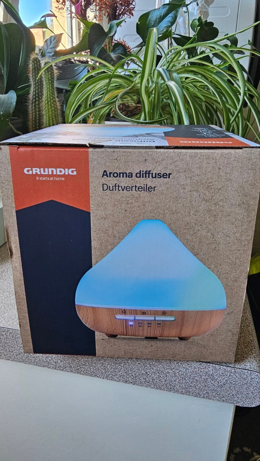Aroma diffuser van Grundig, Ophalen
