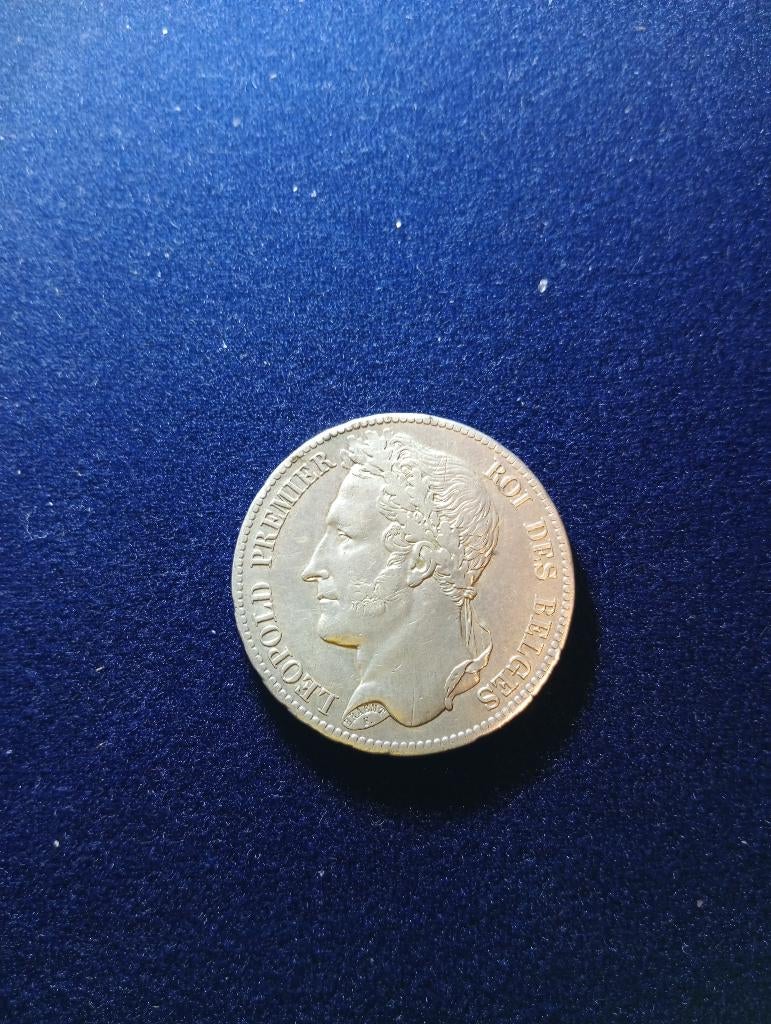 5 francs België 1832, Enlèvement ou Envoi, Argent