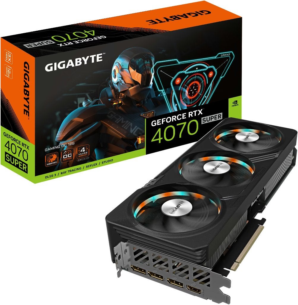 Gigabyte GeForce RTX 4070 SUPER GAMING OC 12G, Ophalen of Verzenden, Zo goed als nieuw, GDDR6, Nvidia
