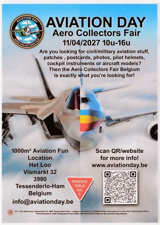 Flyer Aviation Day., Verzenden