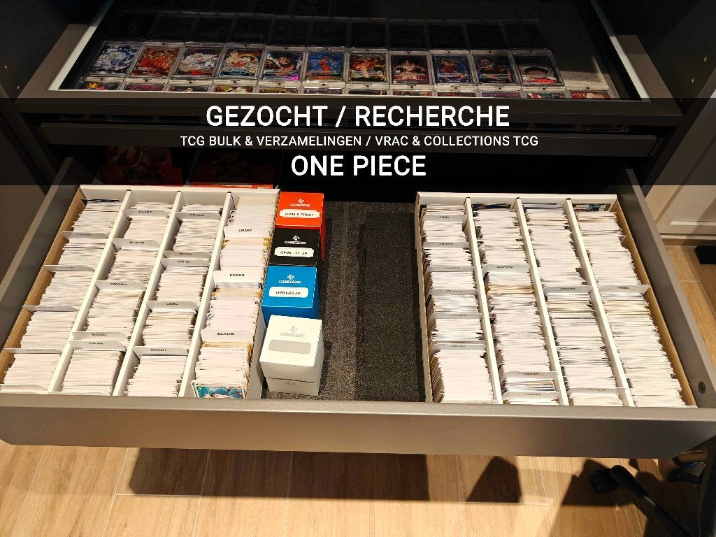 GEZOCHT ONE PIECE KAARTEN, Ophalen, Zo goed als nieuw, Meerdere kaarten
