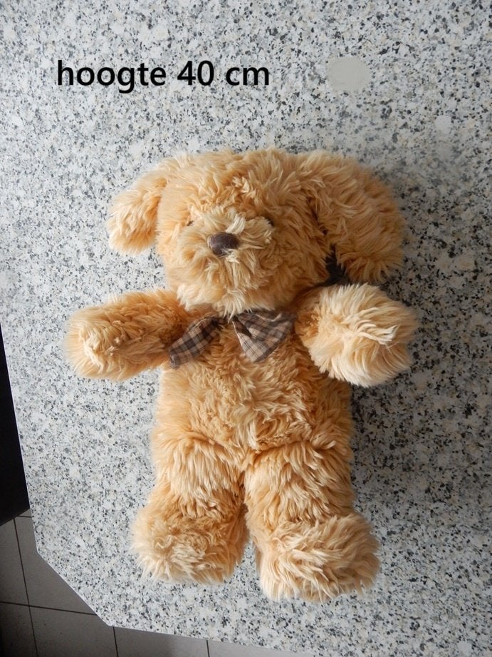 nr.173 - Knuffel hond, Enfants & Bébés, Enlèvement ou Envoi, Chien