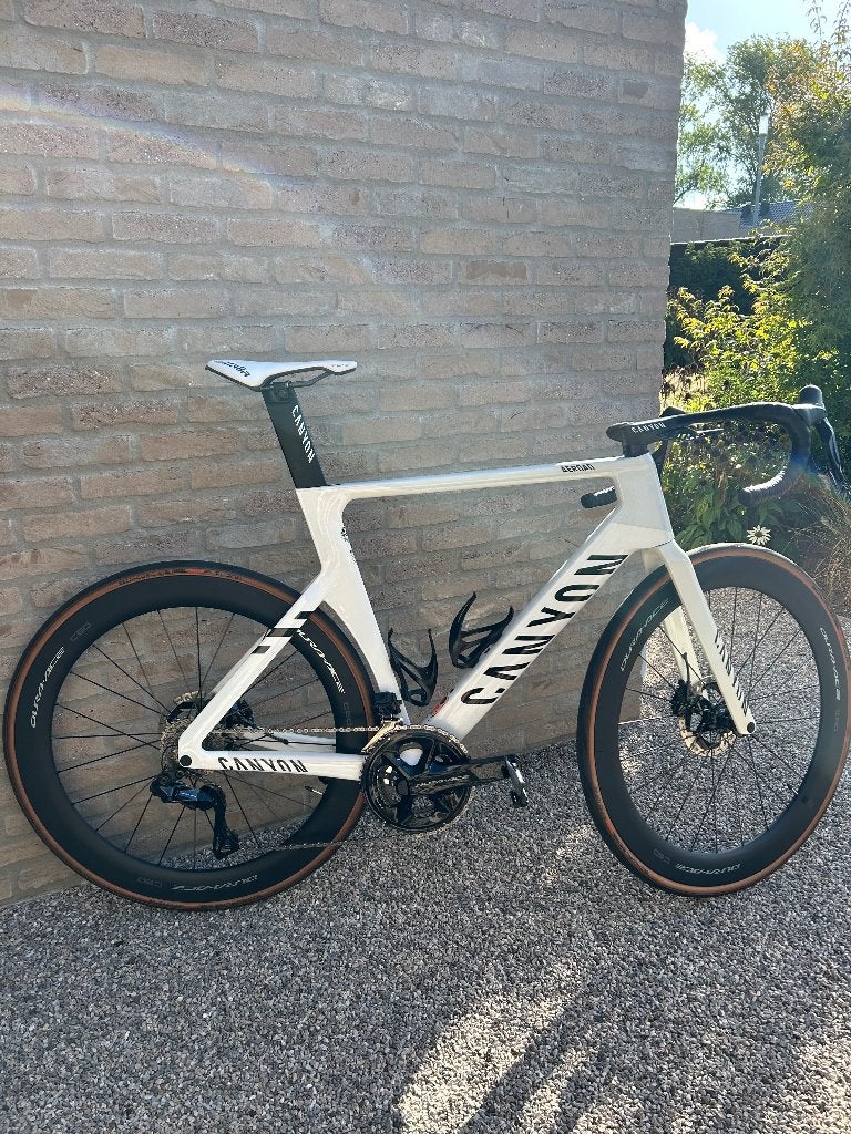 Racefiets, Fietsen en Brommers, 28 inch, Carbon, Heren, Zo goed als nieuw