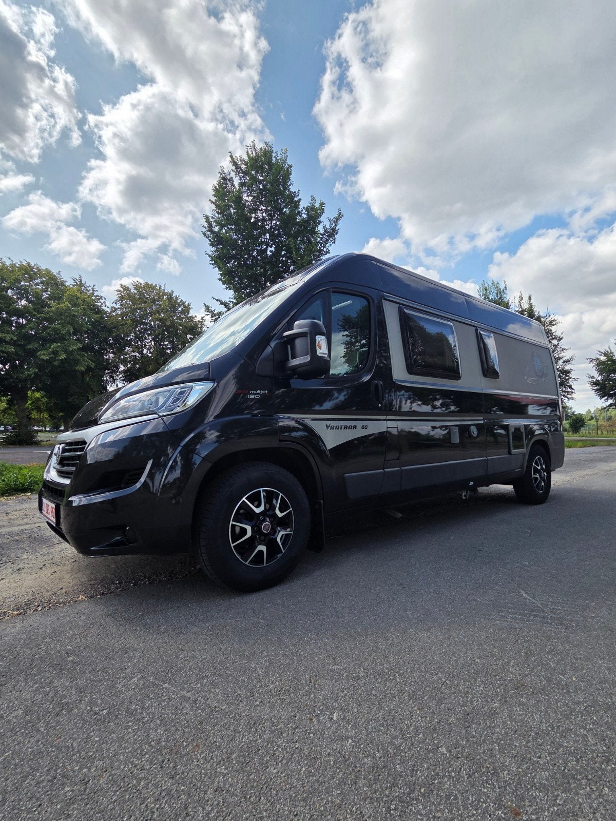 hobby vantanna 60 september 2017 59000km, Caravans en Kamperen, Buscamper of Camperbus, Ringverwarming, Fiat, Hobby
