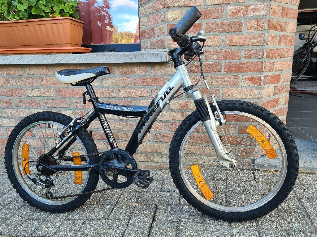 Jongensfiets MINERVA Escape Pro 20 inch, Ophalen, Velgrem, Handrem, 20 inch
