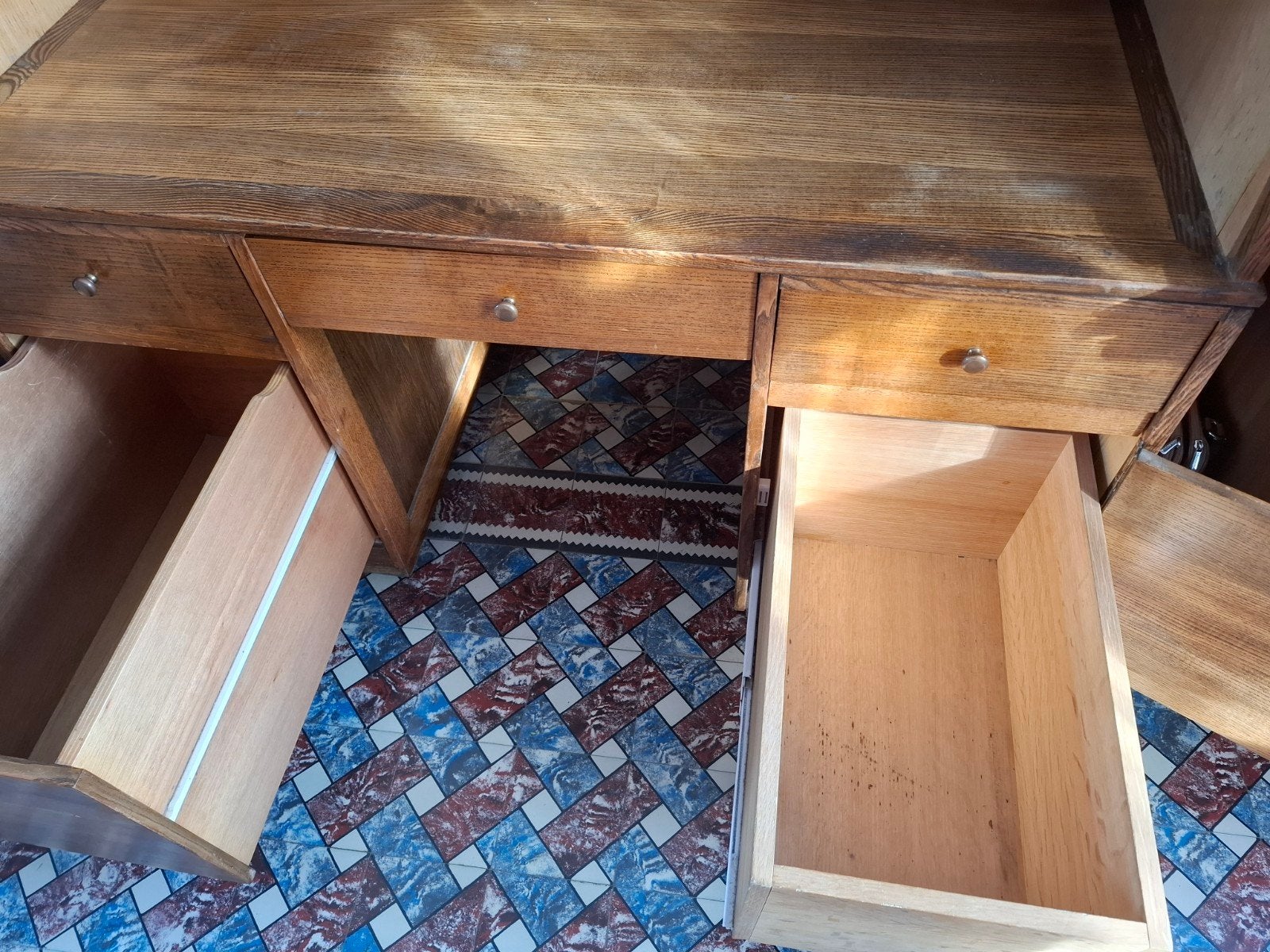 bureau met rolluik, Huis en Inrichting, Ophalen, Gebruikt