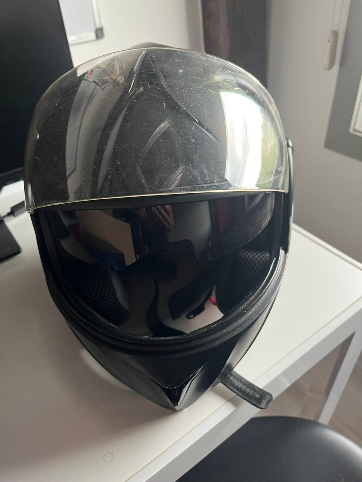 Helm brommer XS, Vélos & Vélomoteurs, Casques de cyclomoteur, Enlèvement, Utilisé