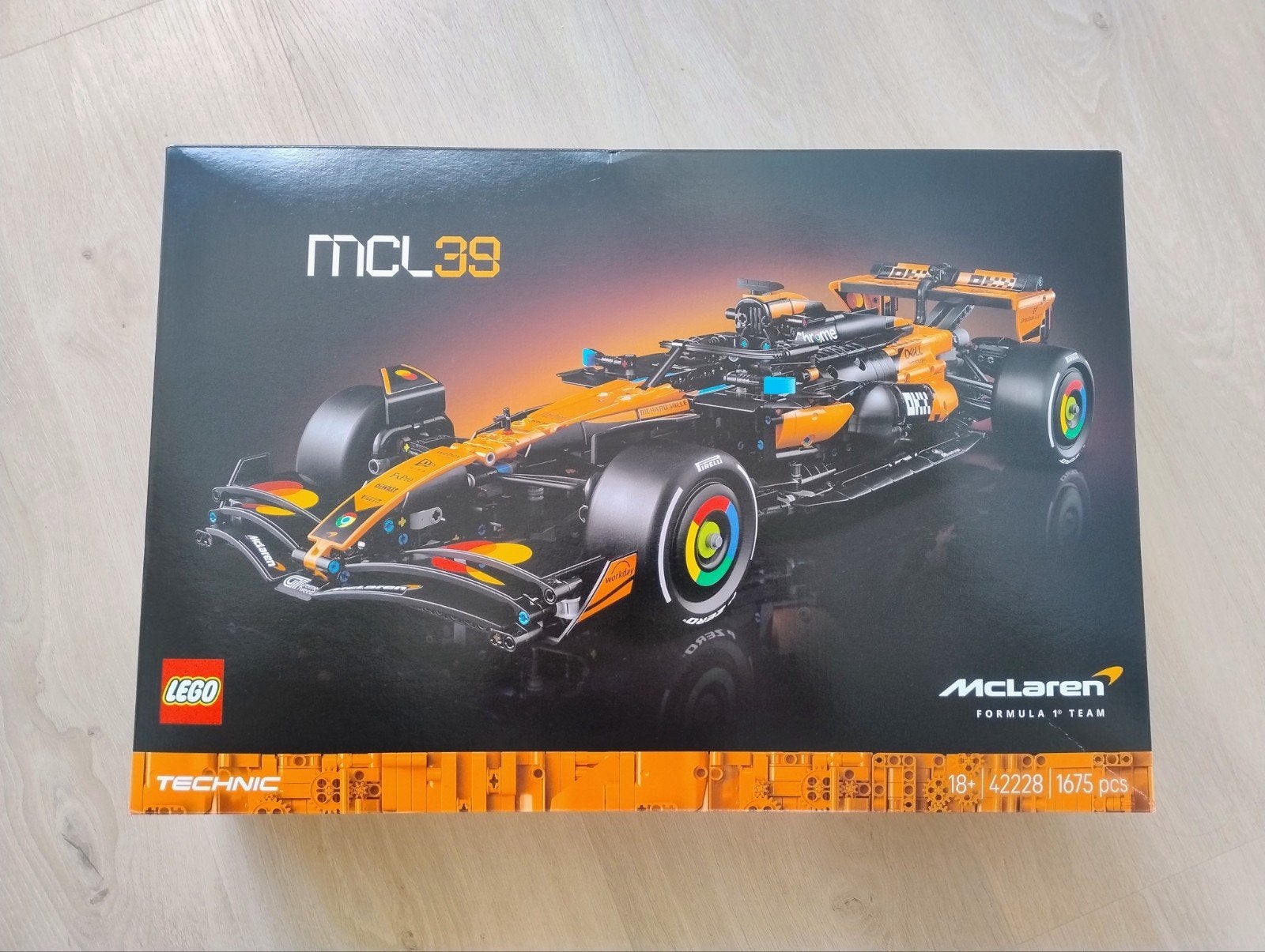LEGO Technic 42228 La voiture de Formule 1 McLaren MCL39, Enlèvement ou Envoi, Lego, Ensemble complet, Technic