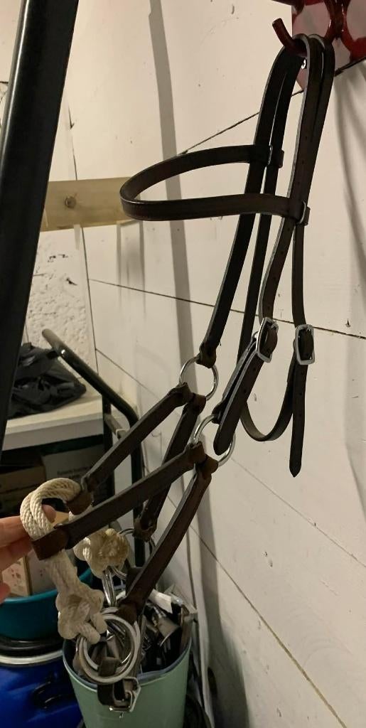 Bridon SidePull Cheval, Dieren en Toebehoren, Ophalen of Verzenden, Gebruikt