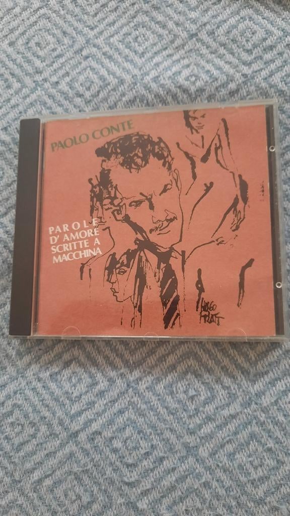 PAOLO CONTE Parole d´amore scritte a macchina (cd), Ophalen of Verzenden, Zo goed als nieuw