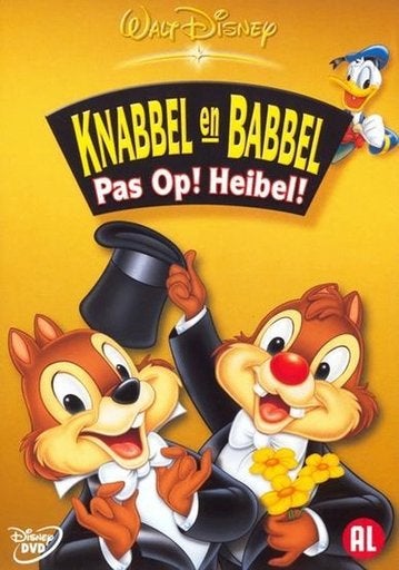Disney Knabel en Babbel Pas Op! Heibel! Dvd, Gebruikt, Animatie, Spaans, Alle leeftijden