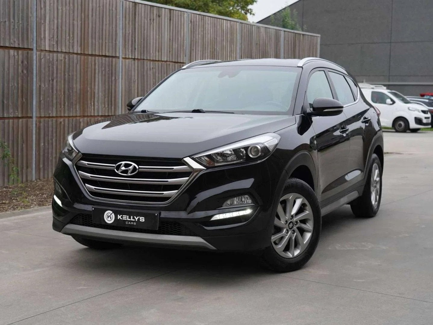 Hyundai Tucson 1.6 GDi 2WD Premium*1ste eig*Topstaat!, Auto's, Gebruikt, 4 cilinders, Zwart, Leder