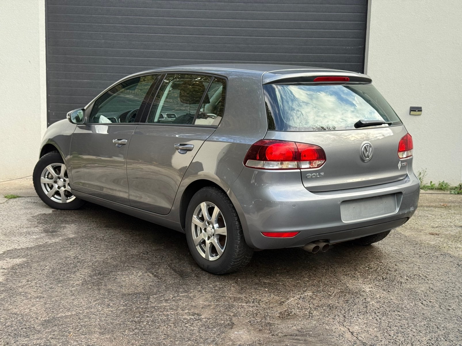 VOLKSWAGEN GOLF VI 1.4 TSI HIGHLINE — 122 PK — GPS —, Auto's, Euro 5, Zwart, Alcantara, Bedrijf