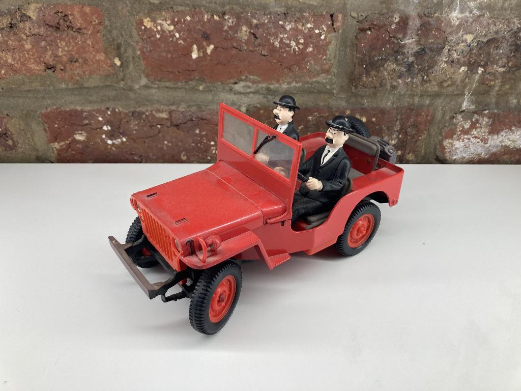 Voiture Tintin - Dupont et Dupond, Ophalen of Verzenden, Kuifje, Zo goed als nieuw, Beeldje of Figuurtje