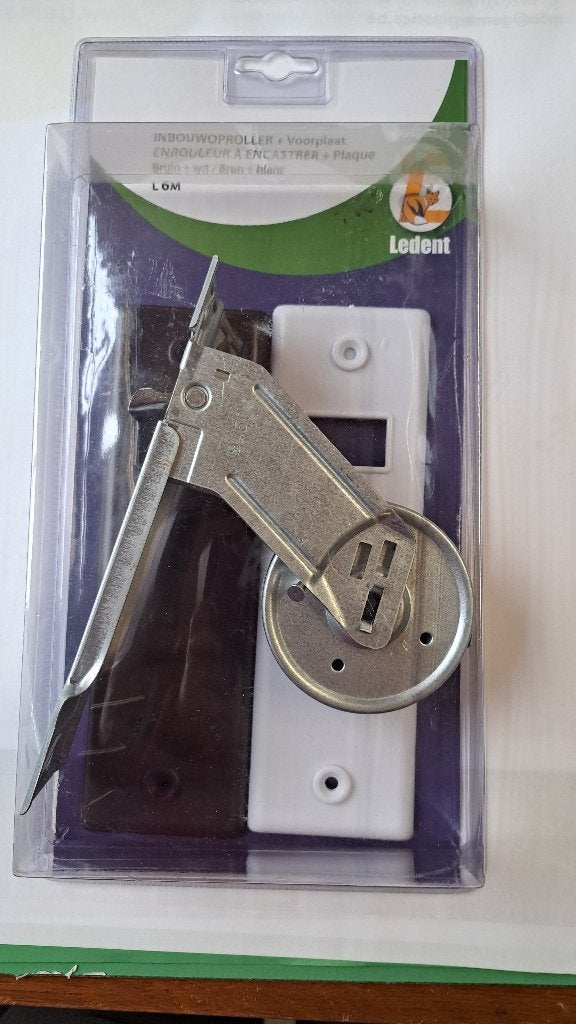 inbouw oproller voor rolluiken, Bricolage & Construction, Volets, Neuf, Brun, Enlèvement
