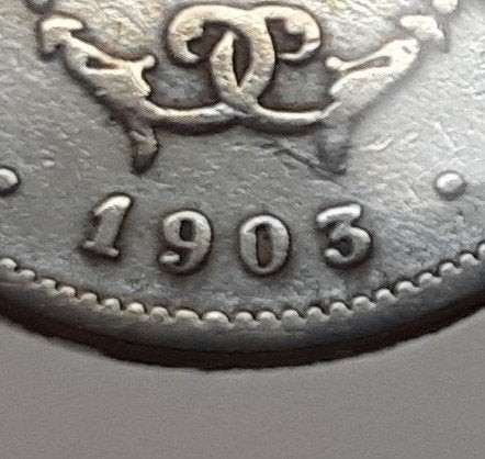 België - 10 cent – 1903 NL. (Ref 066), Postzegels en Munten, Ophalen of Verzenden, Metaal, Losse munt