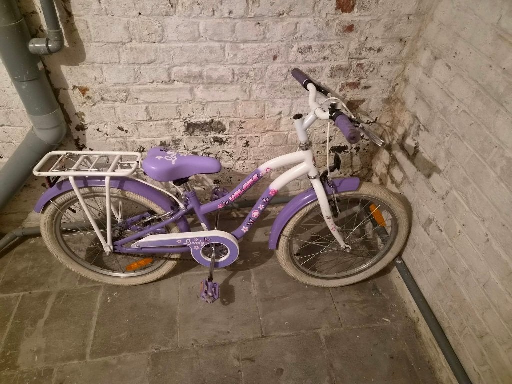 Velo fille, Vélos & Vélomoteurs, Enlèvement, Comme neuf, Frein sur jante, 20 pouces