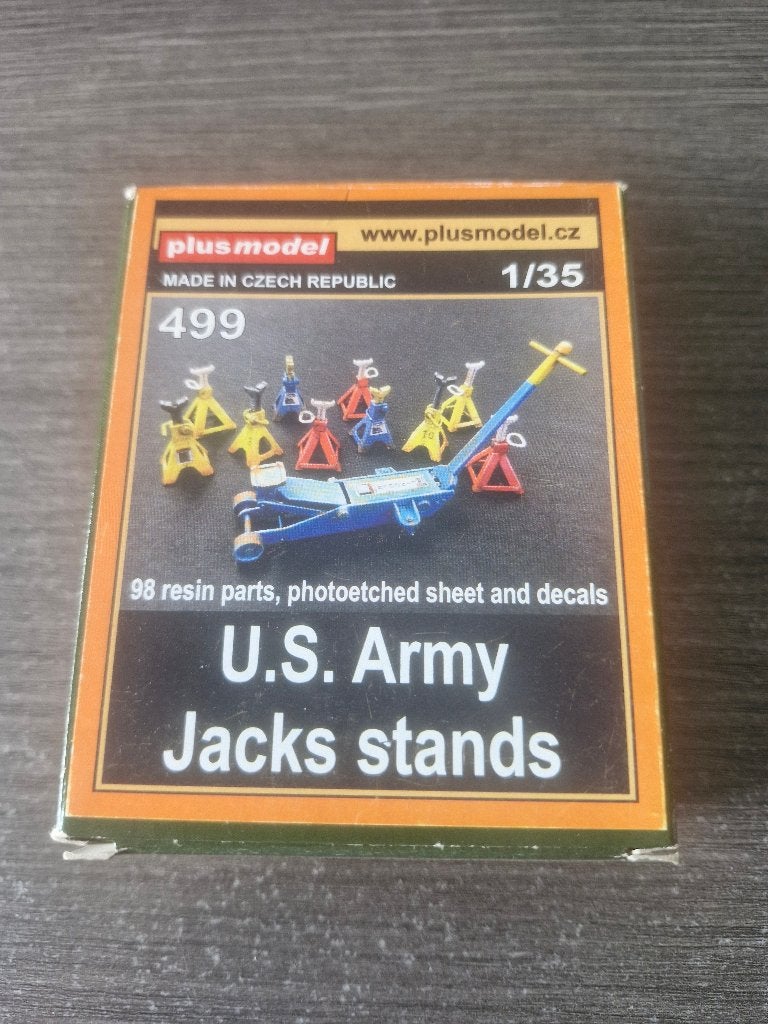 Plusmodel 1/35 U.S. Army Jack Stands, Ophalen of Verzenden, Nieuw, 1:35 tot 1:50, Diorama