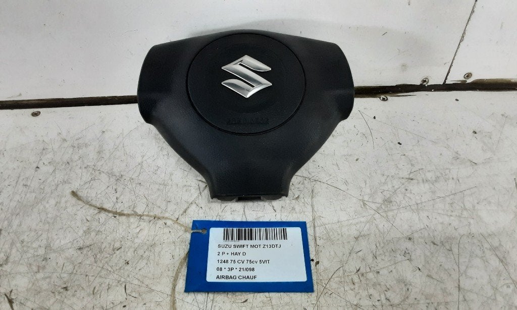 AIRBAG VOLANT Swift (ZA / ZC / ZD1 / 2/3/9) (E8ZN8080041), Utilisé, Suzuki
