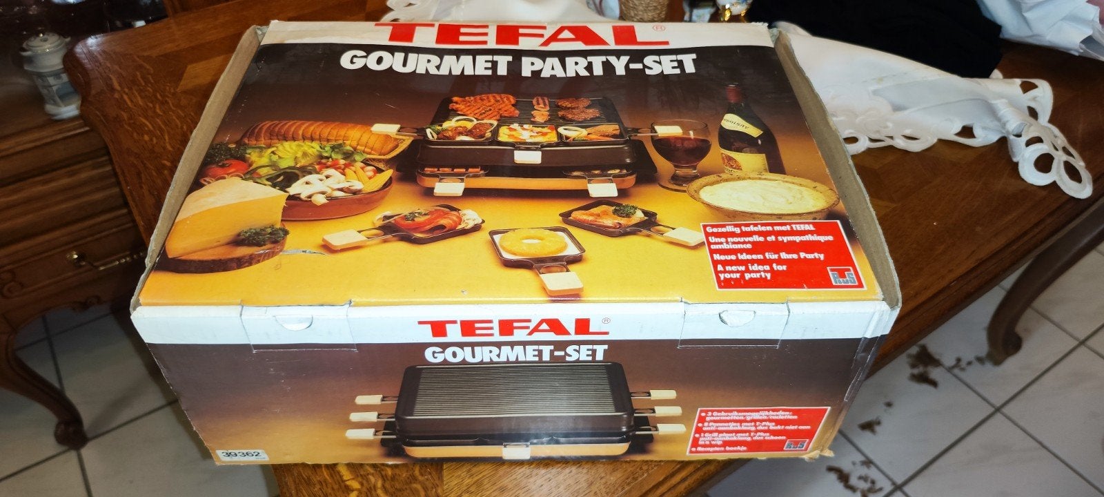 Appareil à raclette et à gourmandise Tefal., Electroménager, Appareils à gourmet, Enlèvement ou Envoi