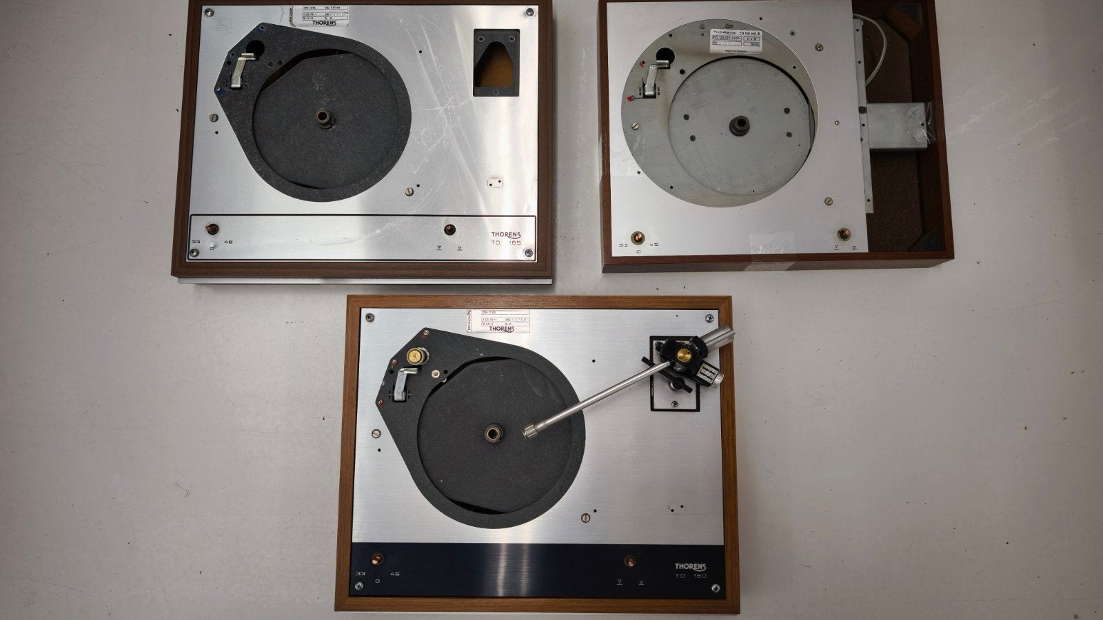 Thorens TD 160 - TD 165 - TD 150MK behuizing
Voor onderdelen, Enlèvement, Thorens