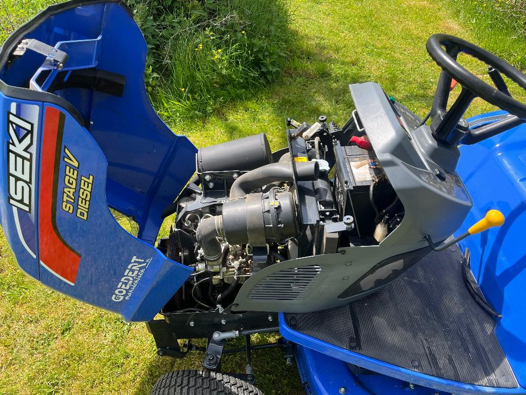 Tracteur tondeuse, Jardin & Terrasse, Tondeuses autoportées, Comme neuf, Enlèvement, Bac de ramassage, Autre
