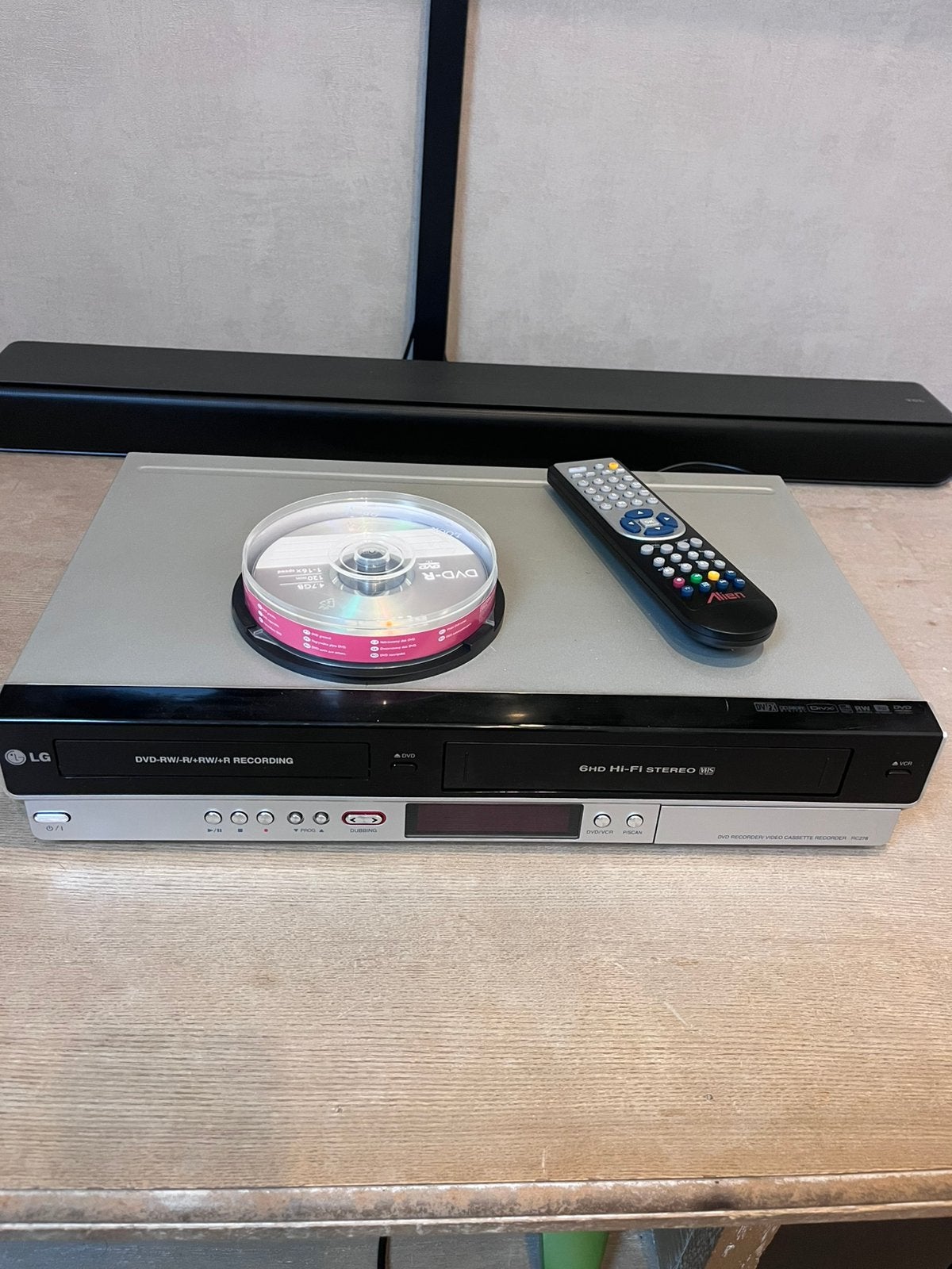 LG RC278 DVD-VHS recorder, Audio, Tv en Foto, DVD spelers, Ophalen, Gebruikt, LG