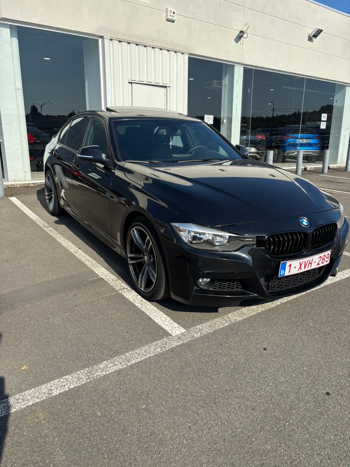 Bmw 328i, Auto's, Automaat, Achterwielaandrijving, 4 cilinders, Zwart