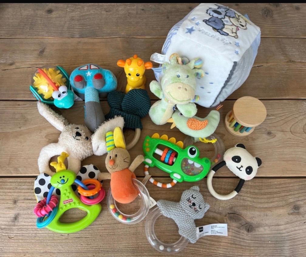 Pakket babyspeelgoed, Ophalen, Gebruikt