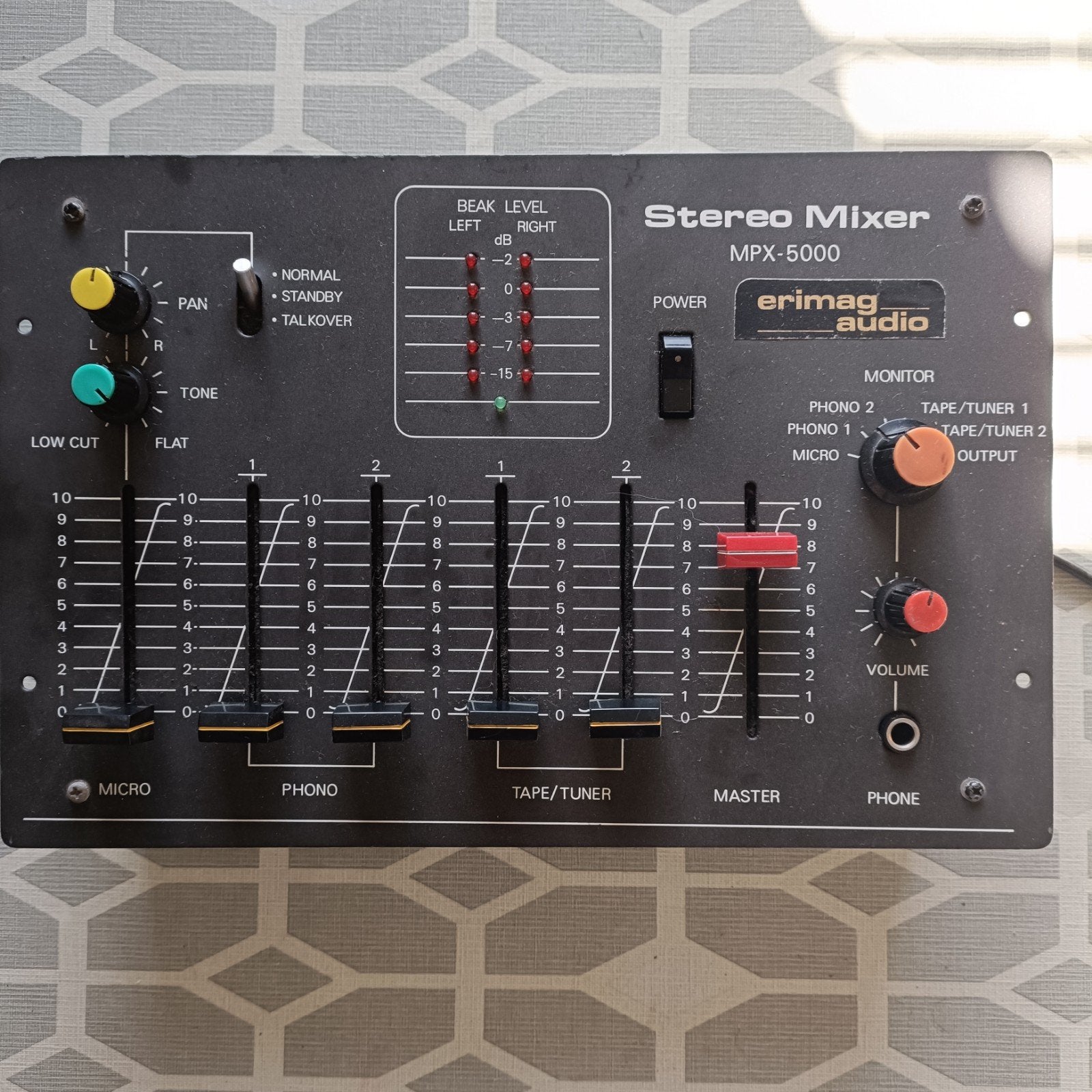 Vintage mengpaneel MPX-5000, Muziek en Instrumenten, Ophalen of Verzenden
