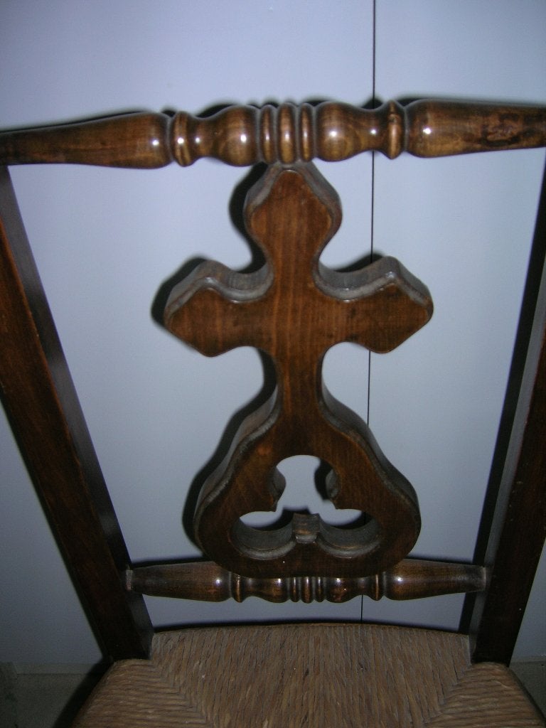 Vintage kerkstoelen, Ophalen