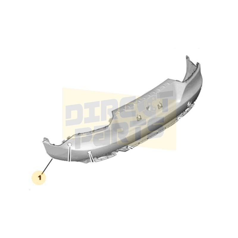 Opel Grandland X (11/17-8/21) achterbumper (bij PDC / UD5 /, Autos : Pièces & Accessoires, Neuf, Arrière, -, Opel