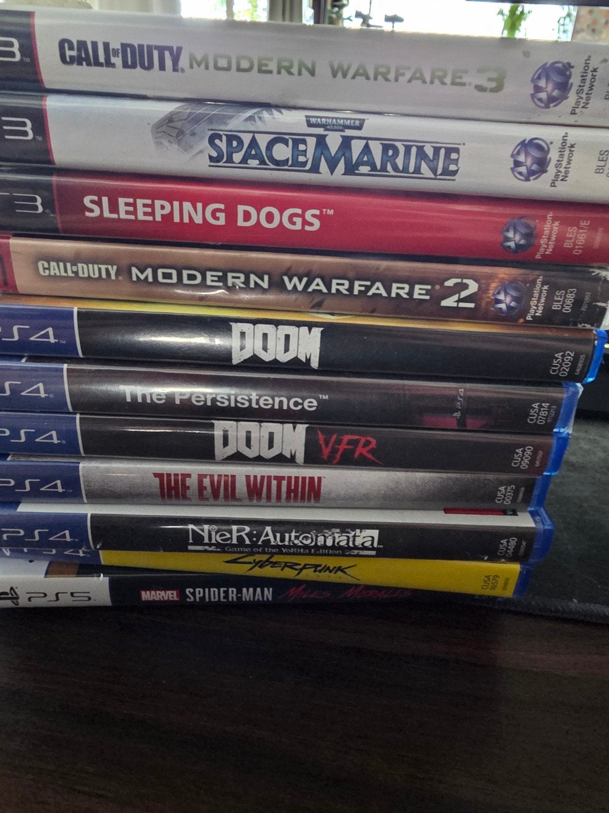 Pakket PS3, PS4 & PS5 Games (o.a. Spider-Man, NieR.., Enlèvement