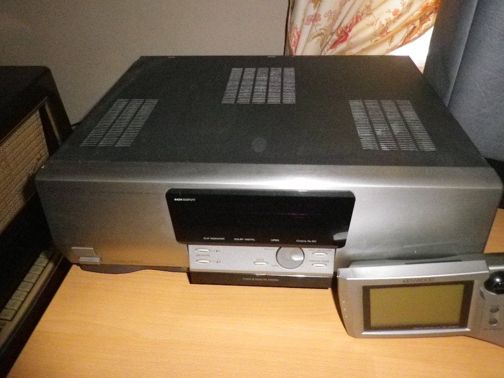 AMPLIS PROFESSIONNEL KENWOOD FONCT.suround-dvd-turner-platti, Audio, Tv en Foto, Ophalen, Gebruikt, Overige systemen, 120 watt of meer