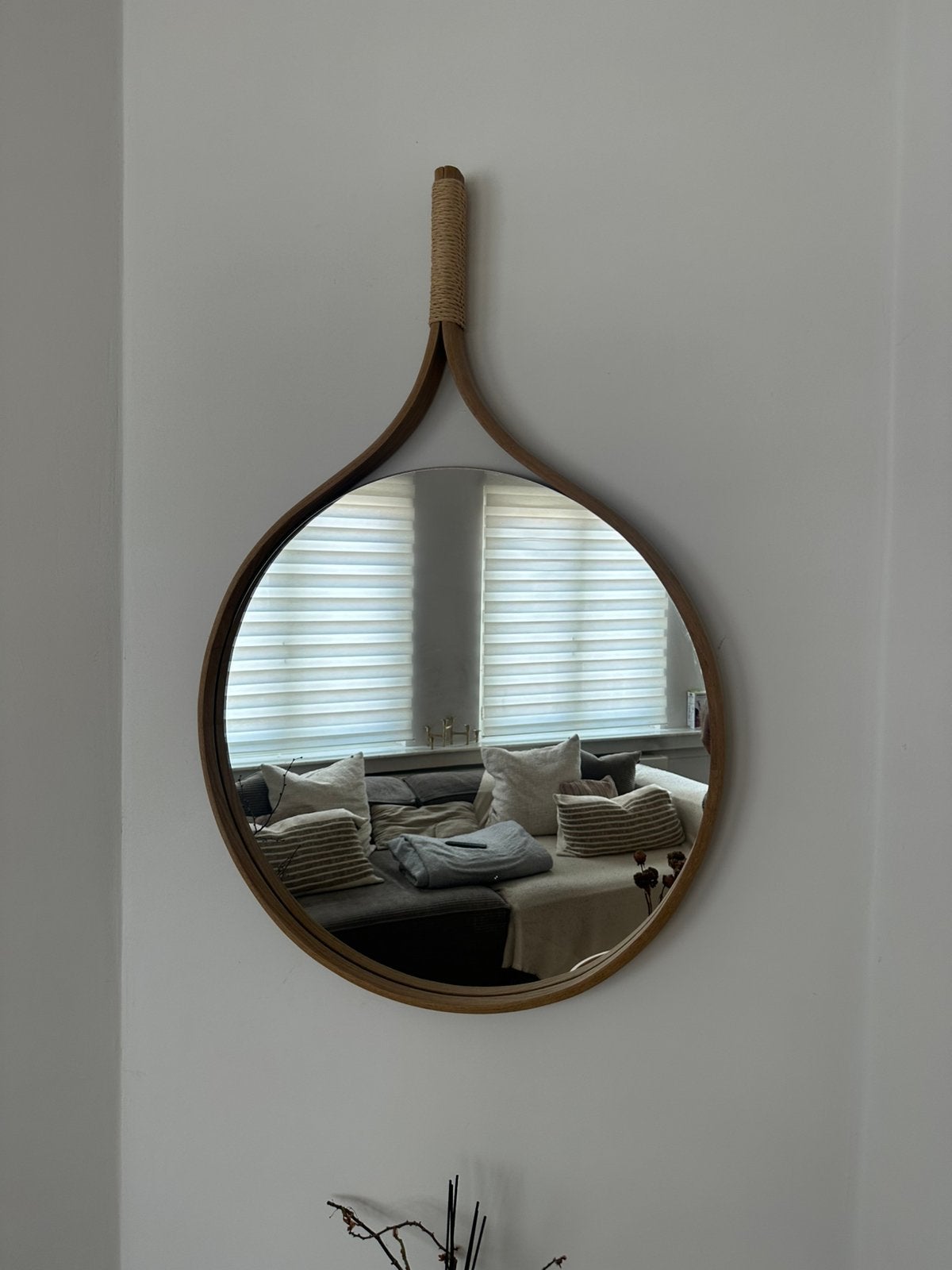 Miroir bolia Racquet, Maison & Meubles, Enlèvement, Comme neuf