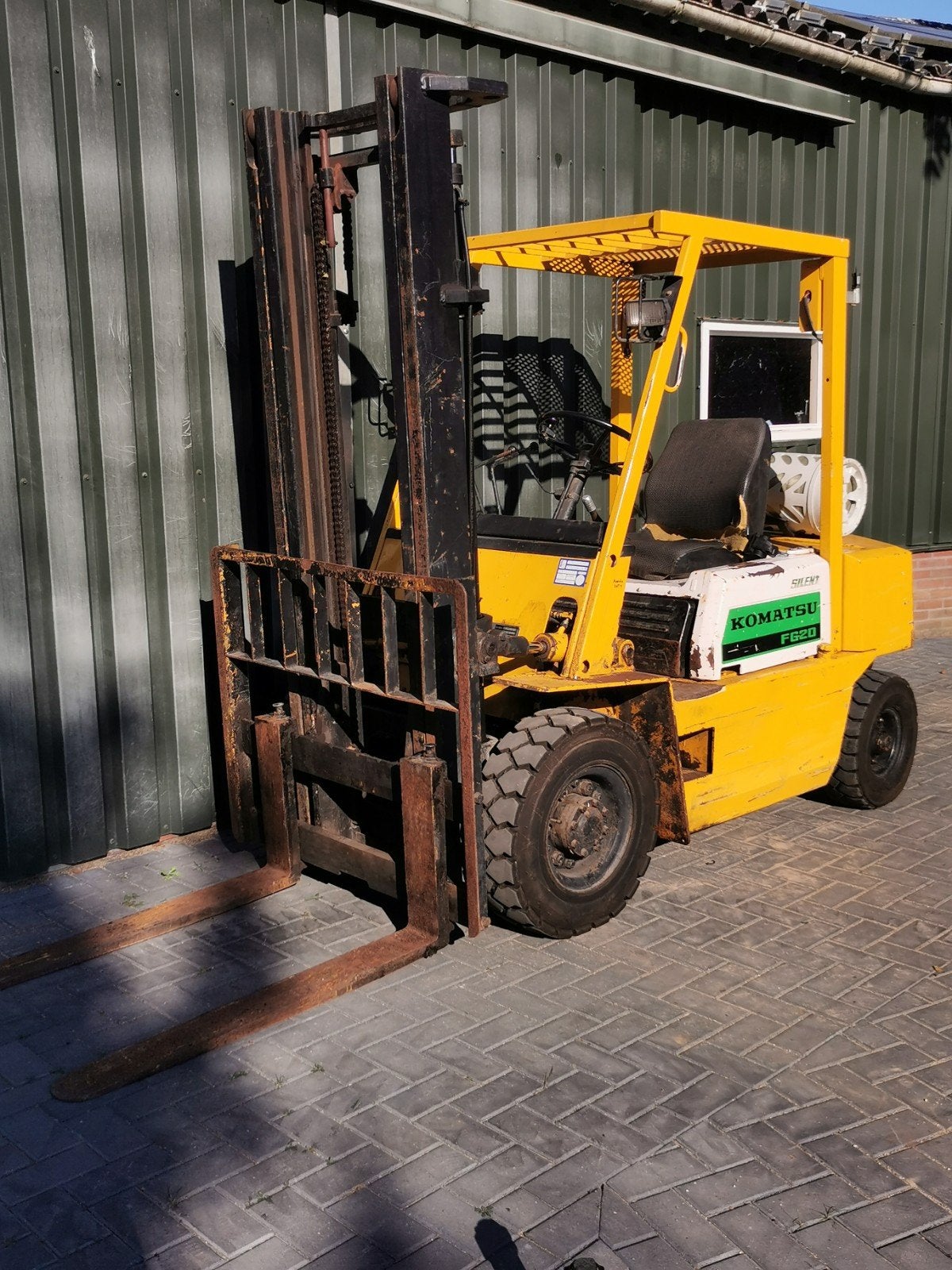 Komatsu fg20-8 gas heftruck, Enlèvement