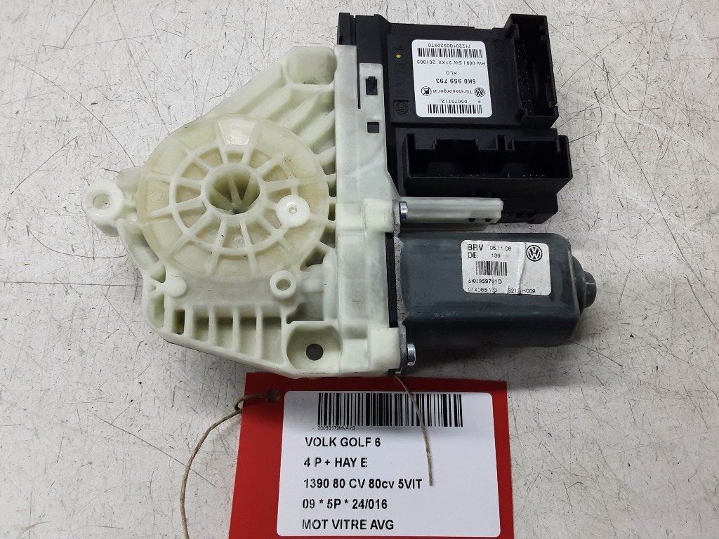 MOTEUR LEVE VITRE ELECTRIQUE AVANT GAUCHE Golf VI (5K1), Volkswagen, Mevr. I. Hauben, Utilisé, Avant