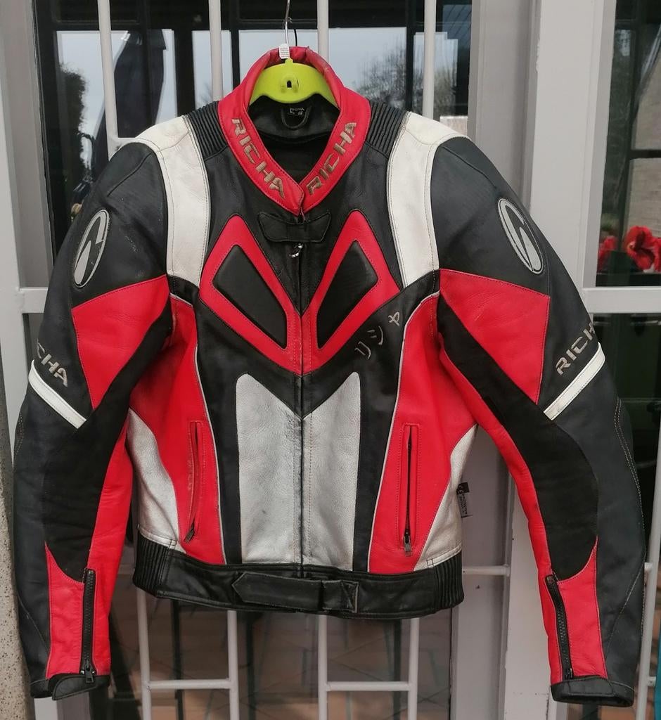 Veste moto RICHA, Motos, Seconde main, RICHA, Manteau | cuir, Enlèvement