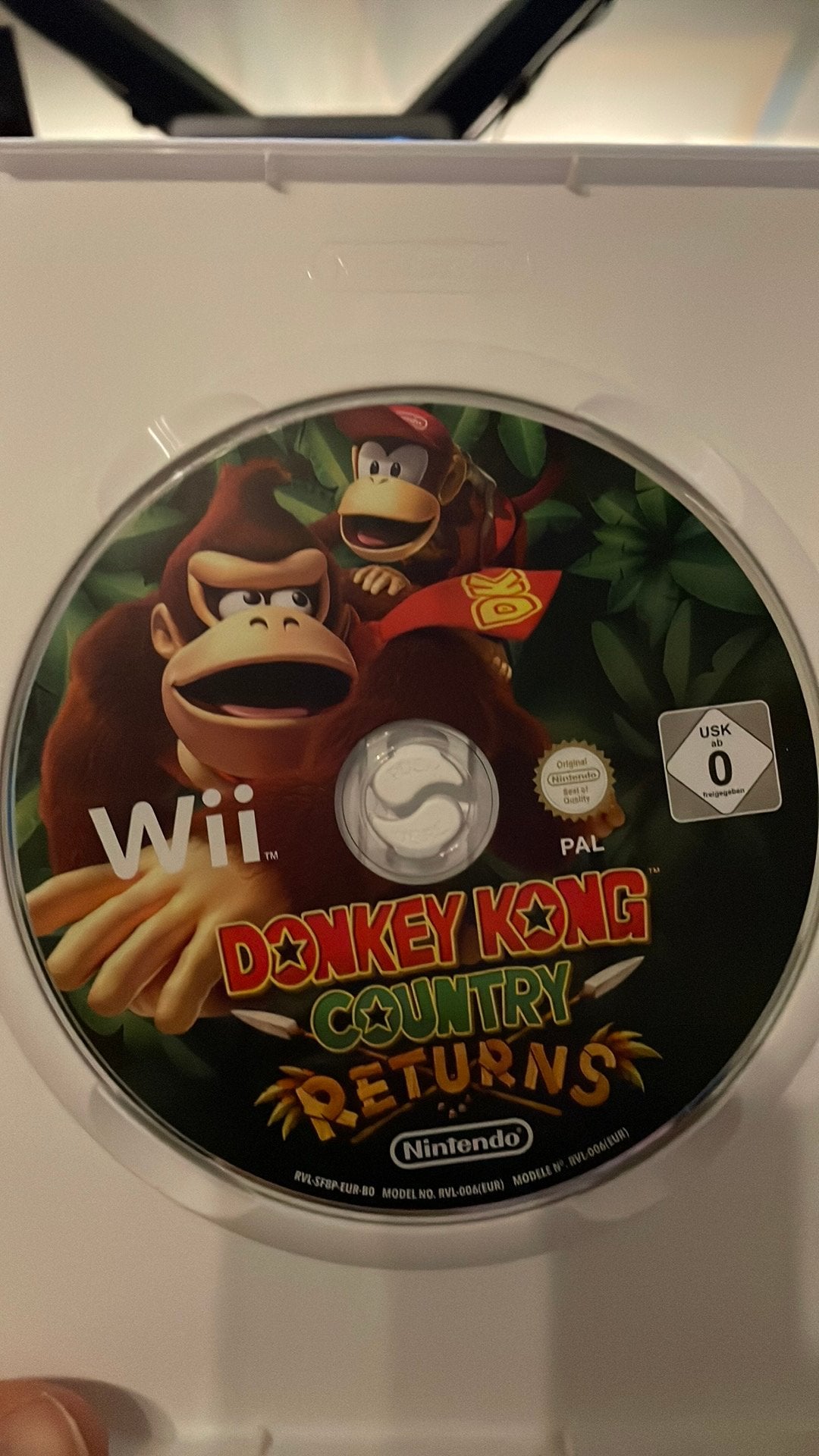Wii Donkey Kong Country Returns (disk only), Games en Spelcomputers, Ophalen of Verzenden, Zo goed als nieuw