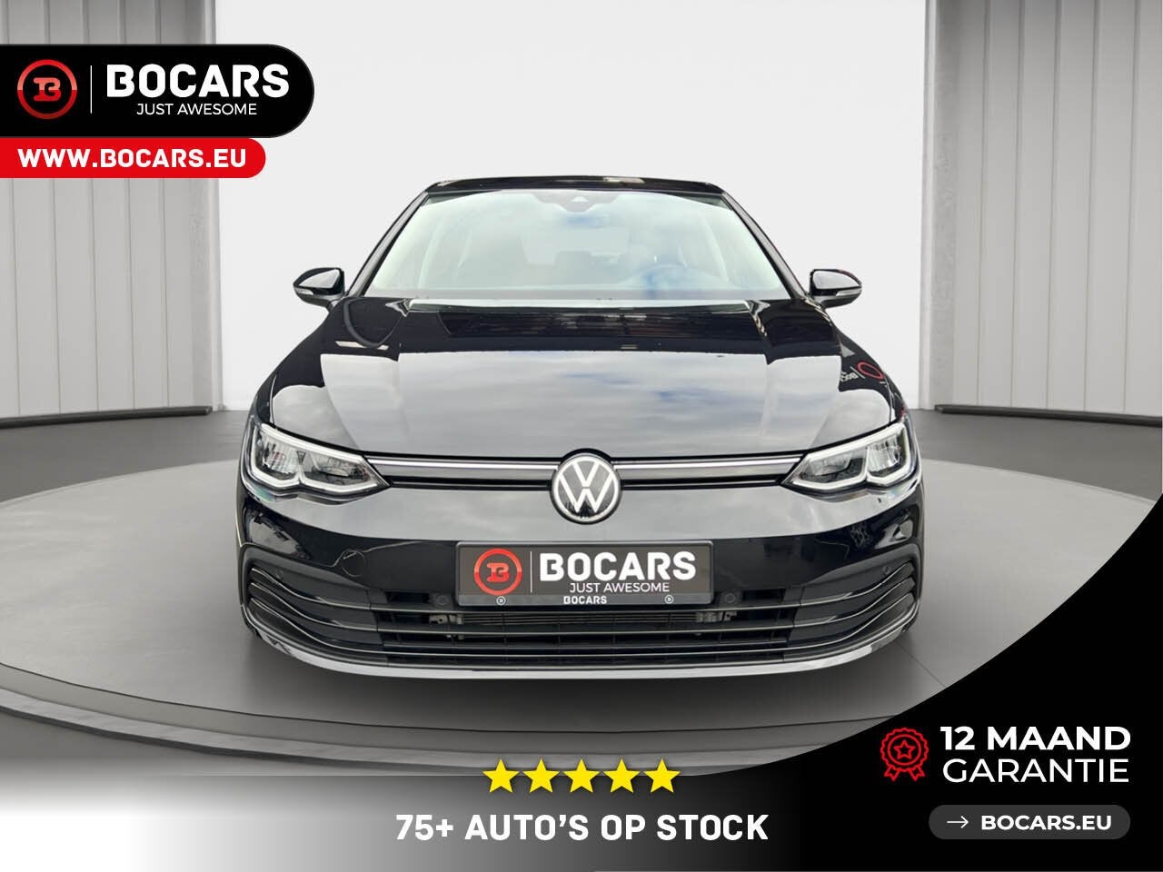 Volkswagen Golf 8 Life, Auto's, Volkswagen, 0 kg, 0 kg, Zwart, Bedrijf