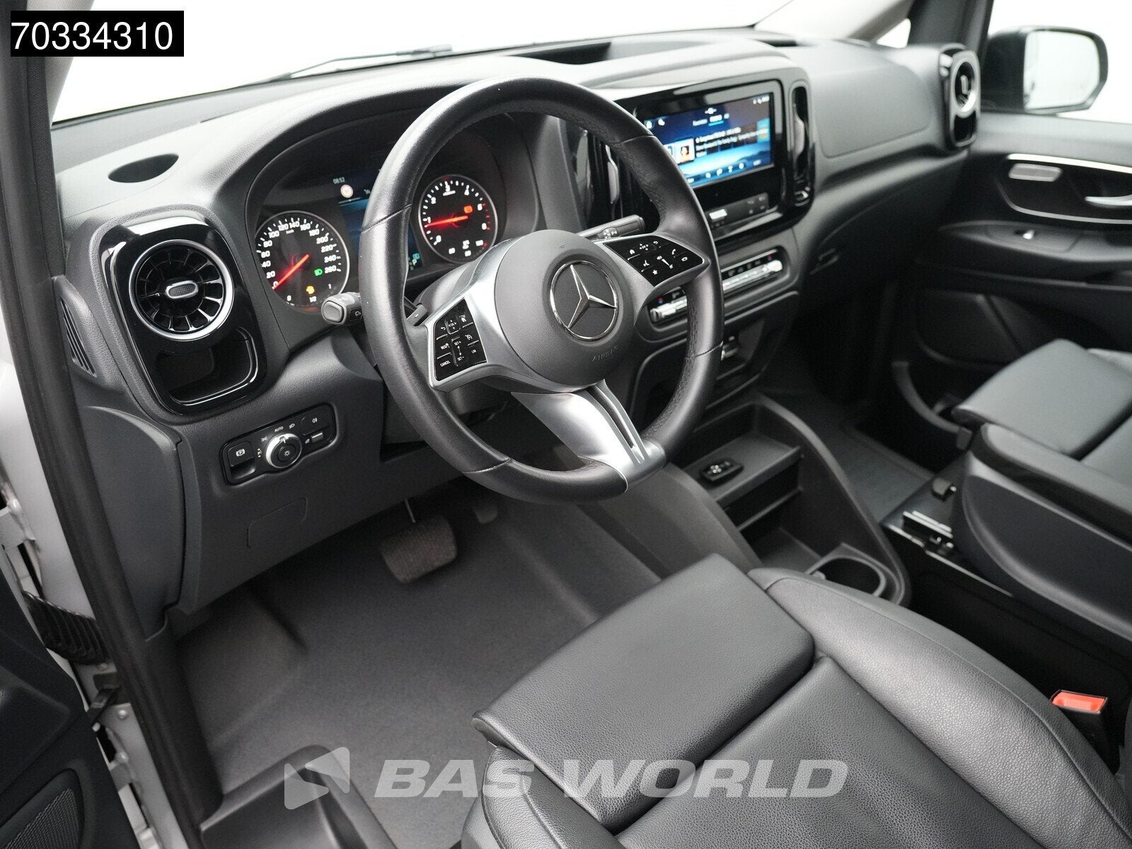 Mercedes Vito 124 Automaat Dubbel Cabine 2x Schuifdeur L2H1, Auto's, Bestelwagens en Lichte vracht, Automaat, 174 kW, Gebruikt