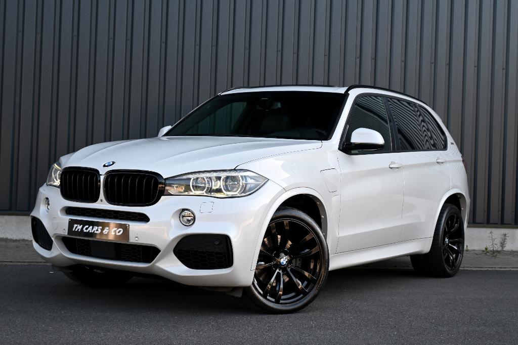 BMW X5 40e M pack HUD Pano, 360 ACC Trekh, zetelkoel, sfeer, Auto's, BMW, 78 g/km, 4 cilinders, Wit, Leder