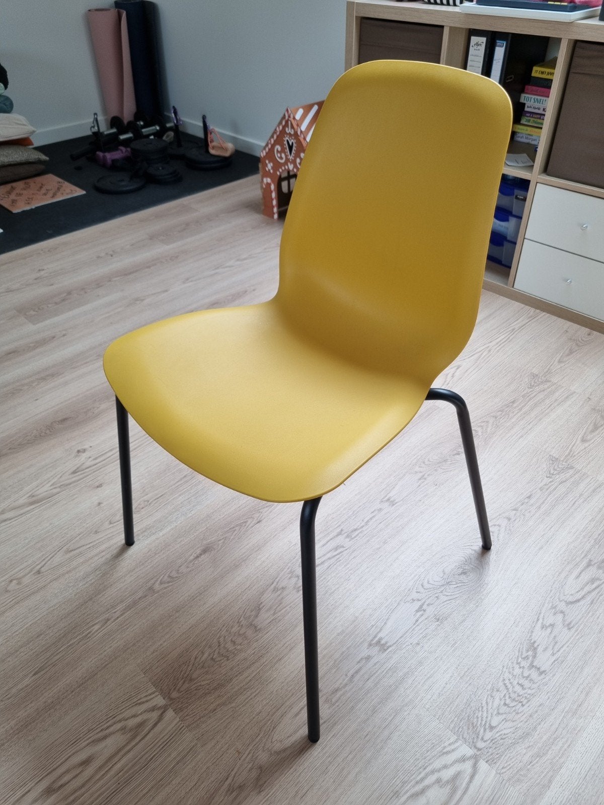 Gele stoelen 8 stuks, Maison & Meubles, Chaises, Autres couleurs, Synthétique, Enlèvement, Cinq, Six Chaises ou plus