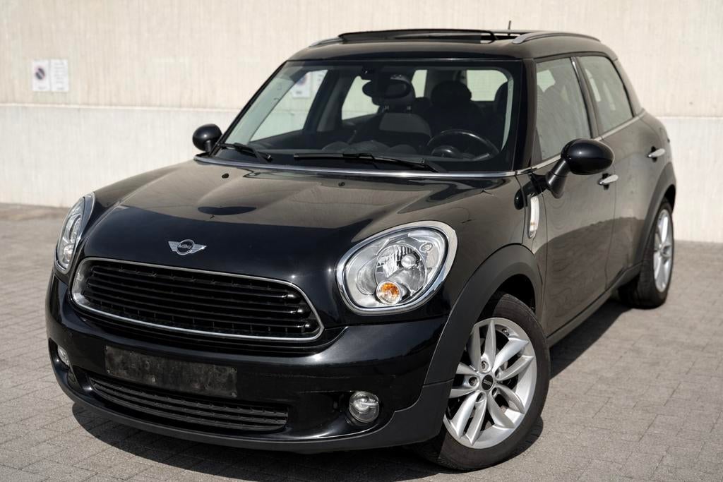 Mini country man 1.6i Euro6b, Auto's, Mini, Particulier, Countryman, Boordcomputer, Benzine, Euro 6, Handgeschakeld, Zwart, Zwart