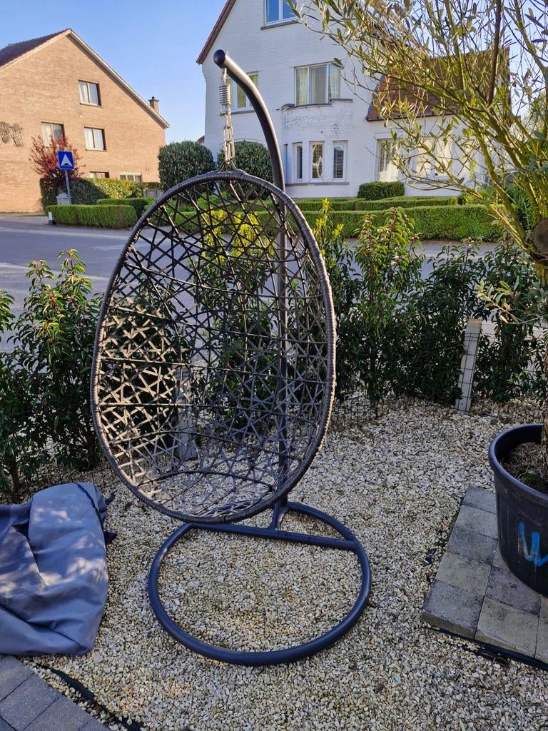 Hangstoel, Ophalen, Zo goed als nieuw, Aluminium, Verstelbaar