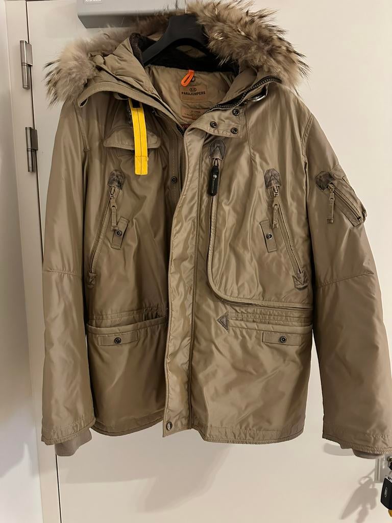 Parajumpers Masterseries 3XL, Kleding | Heren, Jassen | Winter, Ophalen of Verzenden, Zo goed als nieuw, Beige