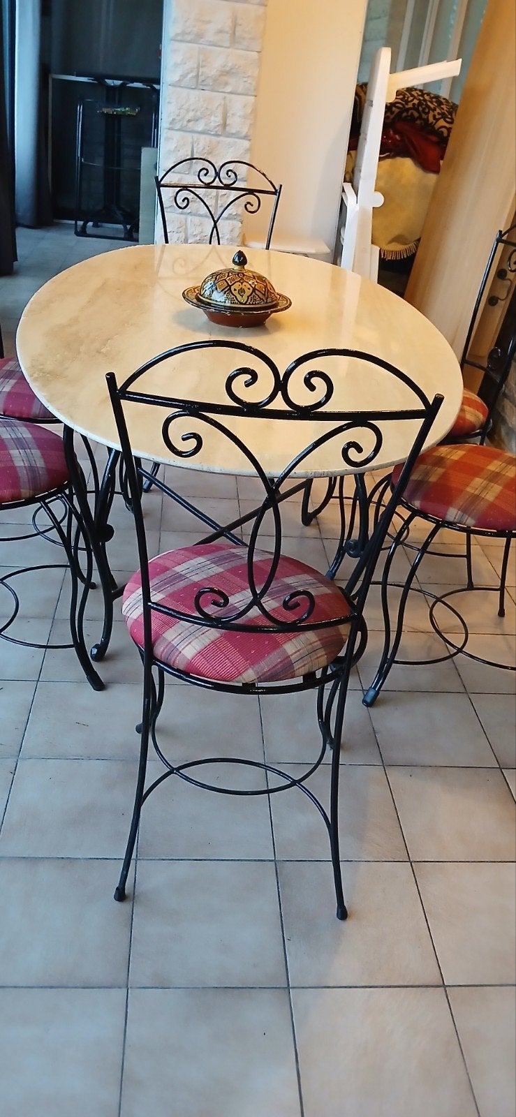 table avec 6 chaises, Enlèvement